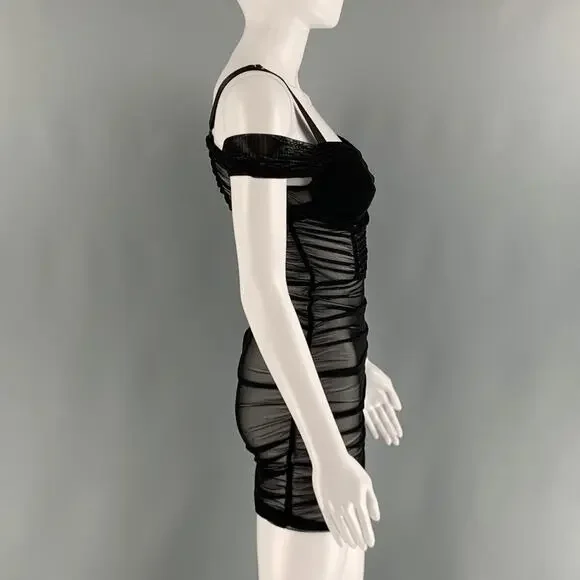 GUIZIO Size XS Black Mesh Shift Dress is available for purchase on au PAY  Market - Imported Goods Online Store Co.Ltd. | au PAY Market - Online  Shopping Site